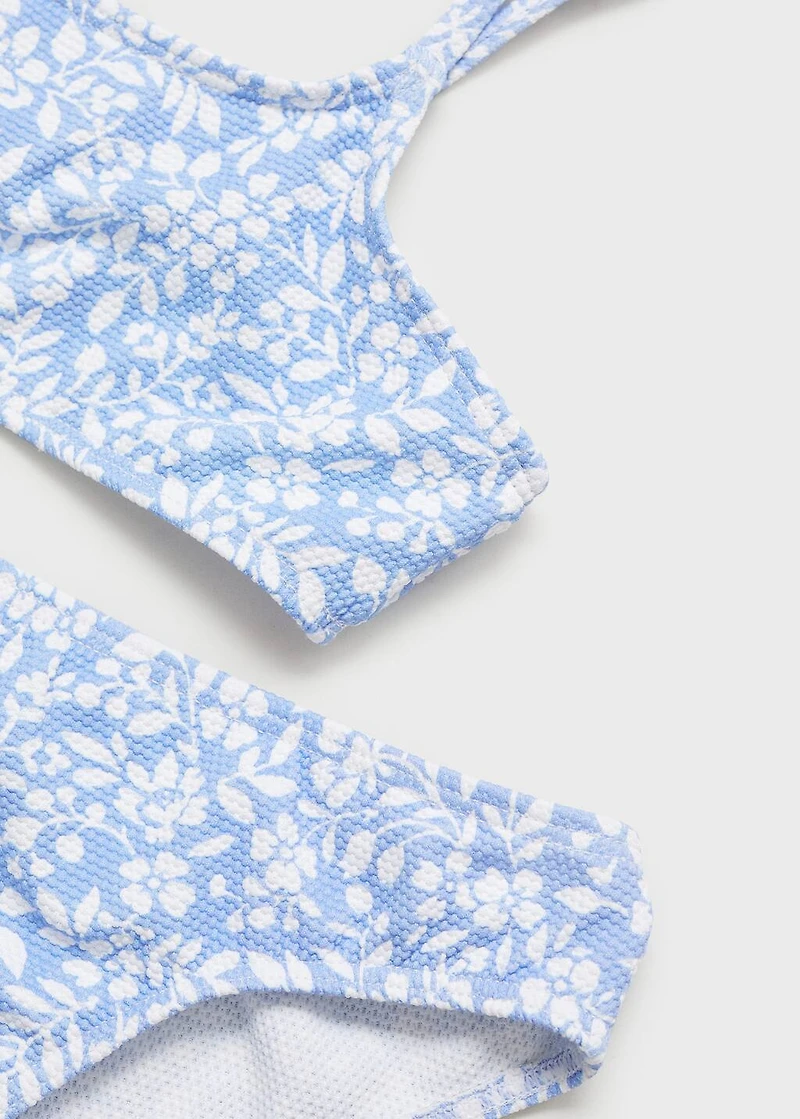 Floral print bikini