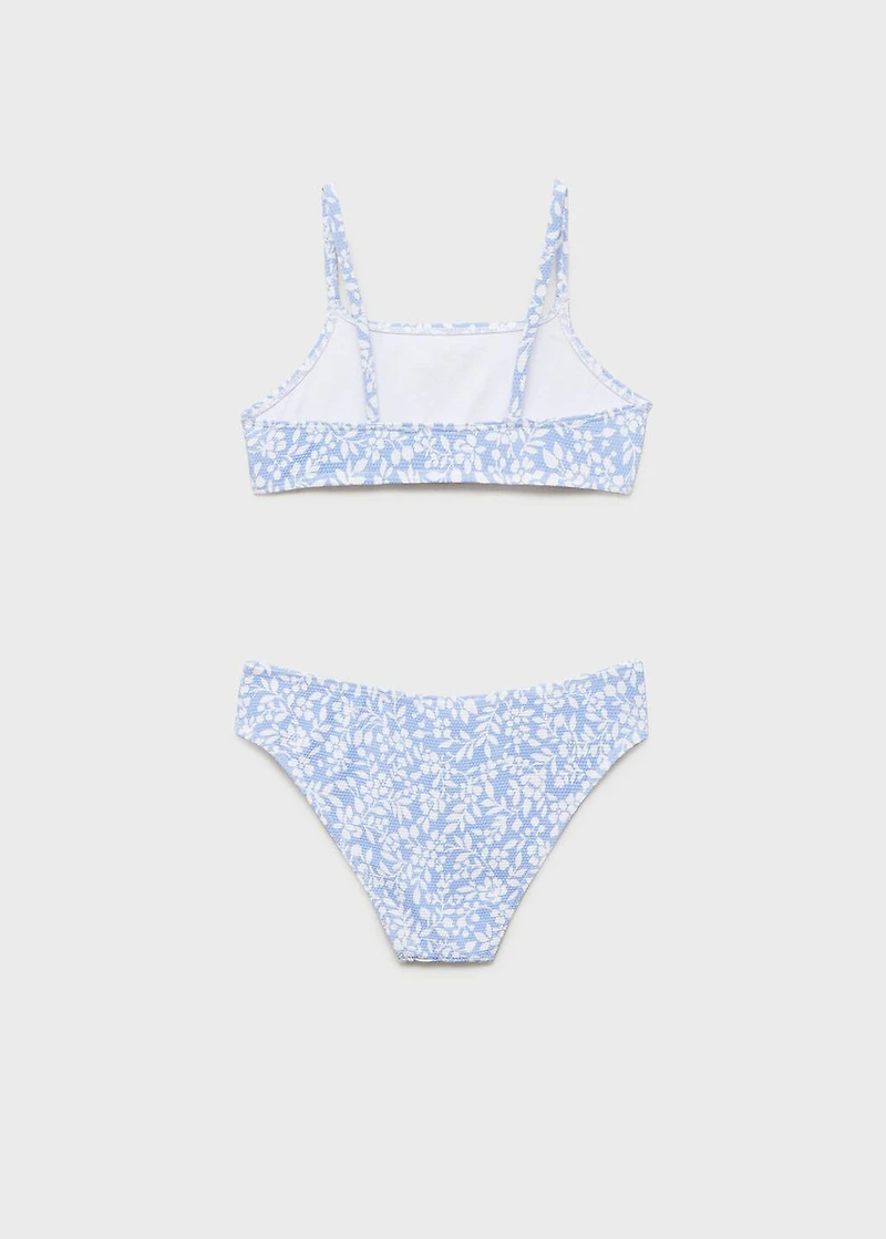 Floral print bikini
