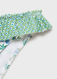 Printed combination bikini