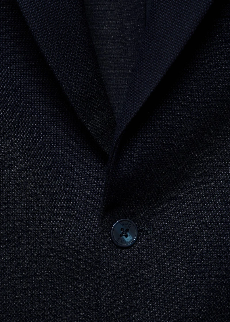 Classic suit jacket