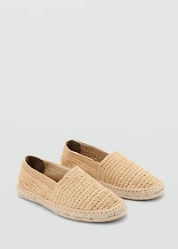 Raffia espadrilles