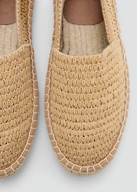 Raffia espadrilles