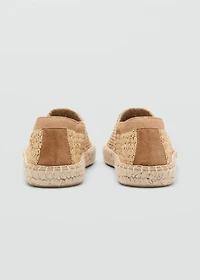 Raffia espadrilles