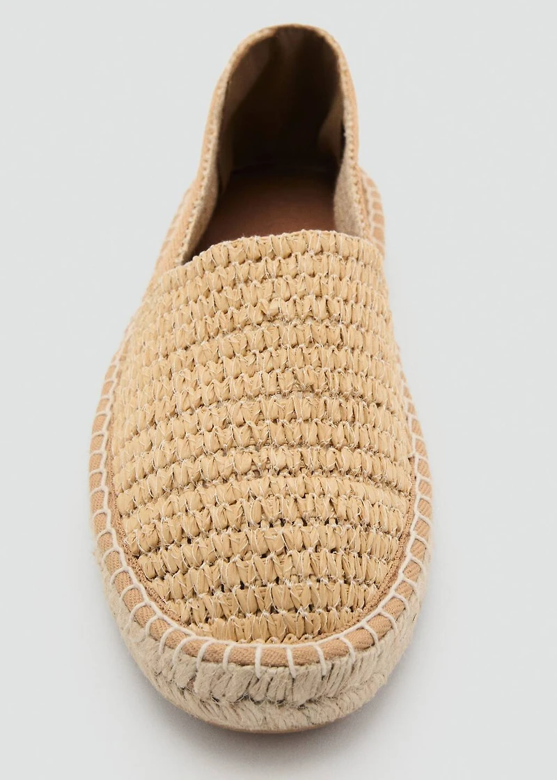 Raffia espadrilles