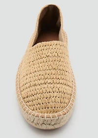 Raffia espadrilles