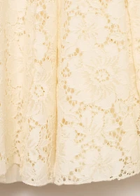 Long lace skirt