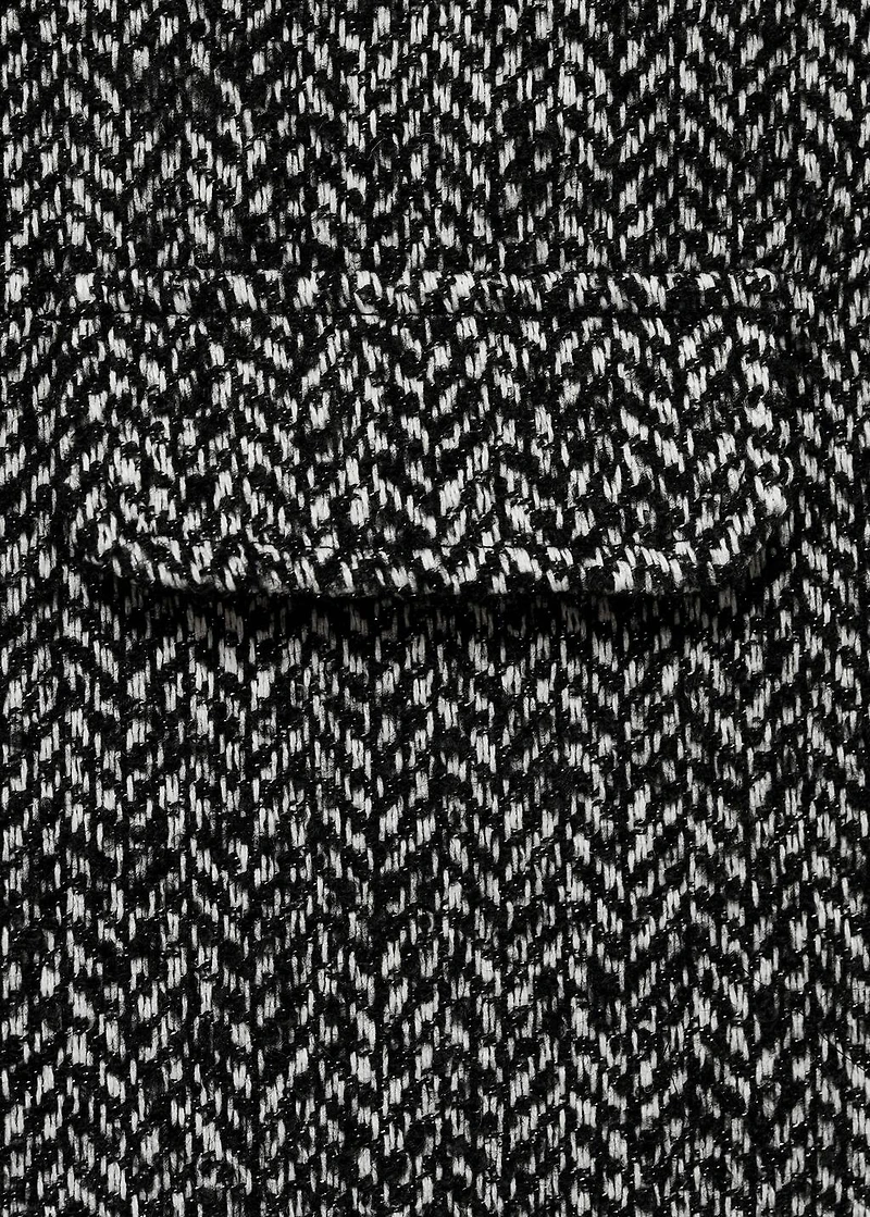 Spike stitch pinafore