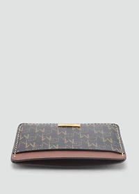 Card holder with printed logo