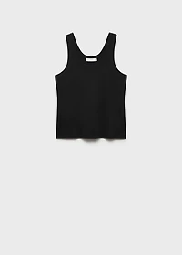 Cotton top with straps