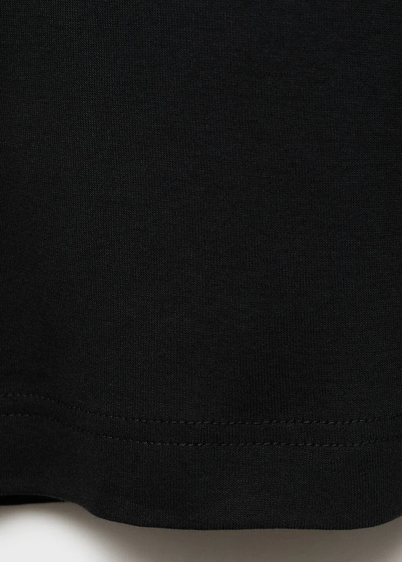 Cotton top with straps