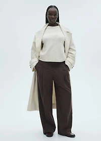 Polka-dot knitted sweater
