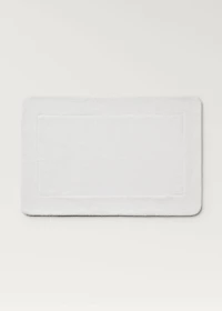 Extra-soft cotton bath mat