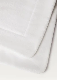 Extra-soft cotton bath mat