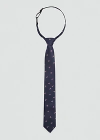 Embroidery tie