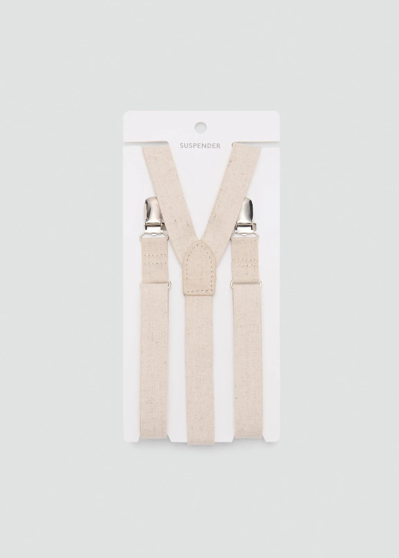 Adjustable elastic braces