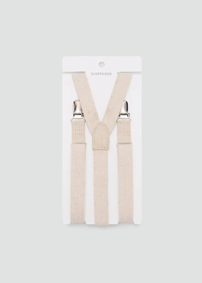 Adjustable elastic braces