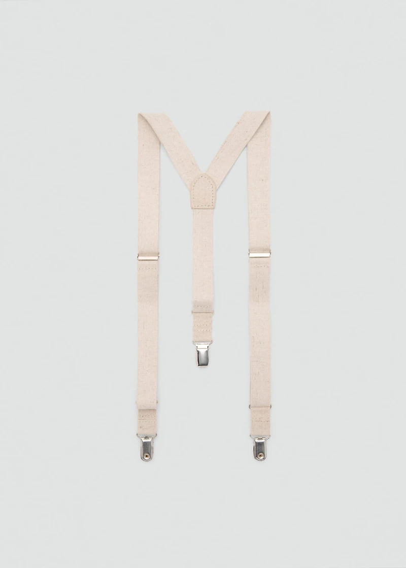 Adjustable elastic braces