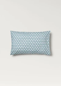 Cotton percale printed children's pillowcase 30x50 cm