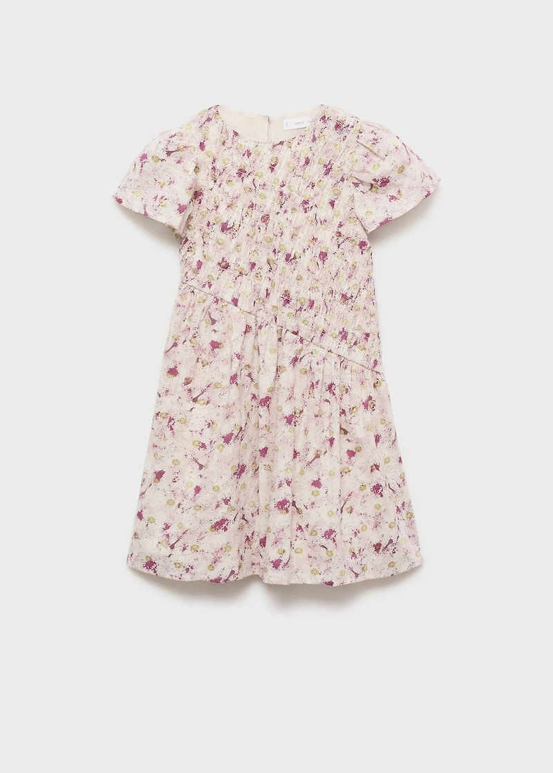 Printed short dress