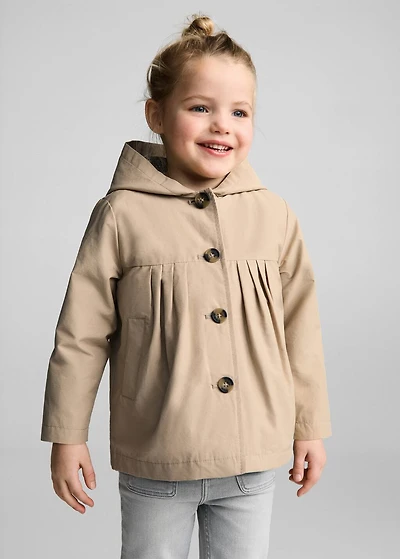 Buttons trench waistcoat