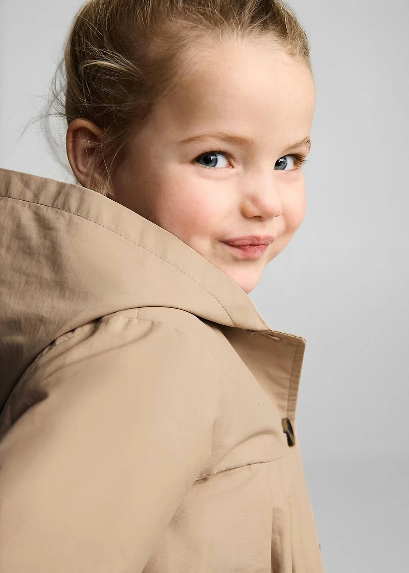 Buttons trench waistcoat