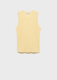 Ribbed knit top