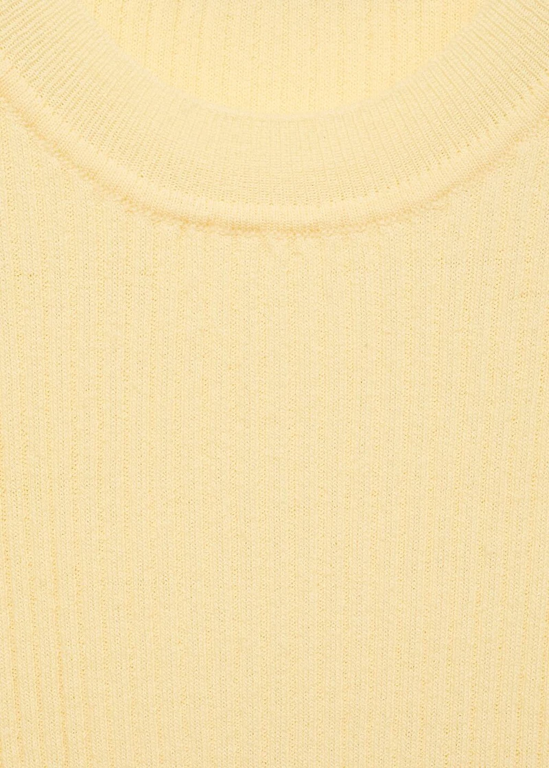 Ribbed knit top