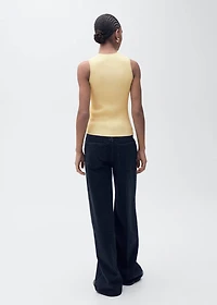 Ribbed knit top