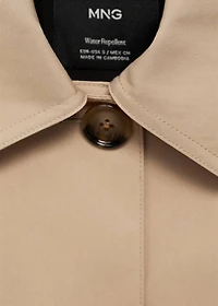 Cotton jacket with pockets