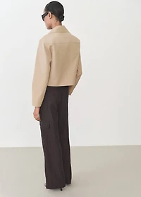 Cotton jacket with pockets