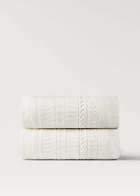 Children's cotton knitted blanket