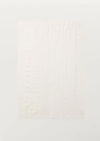 Children's cotton knitted blanket