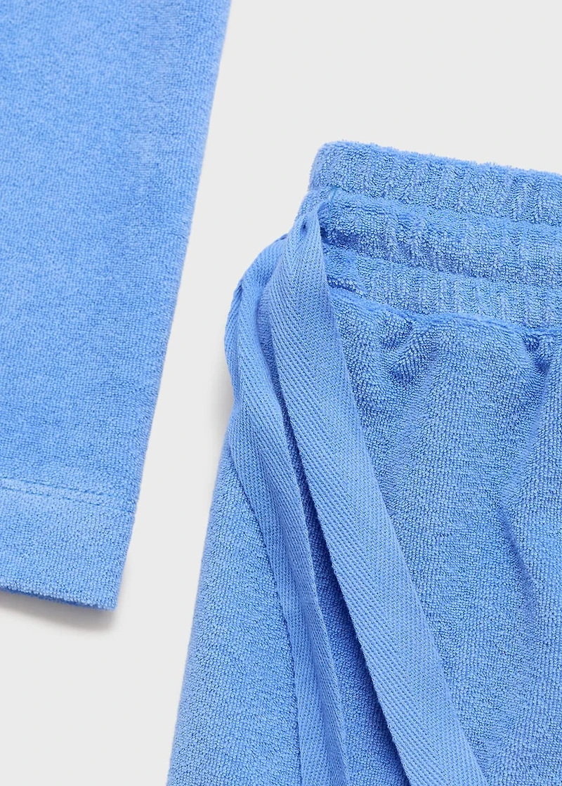 Terry cotton top