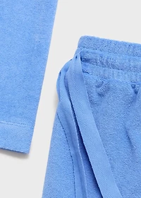 Terry cotton top