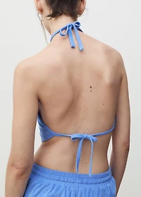 Terry cotton top