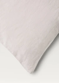 Washed linen duvet cover for / cm bed
