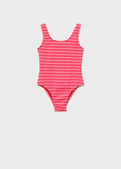Striped swimsuit