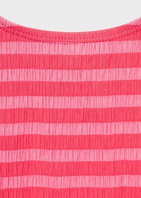 Striped swimsuit