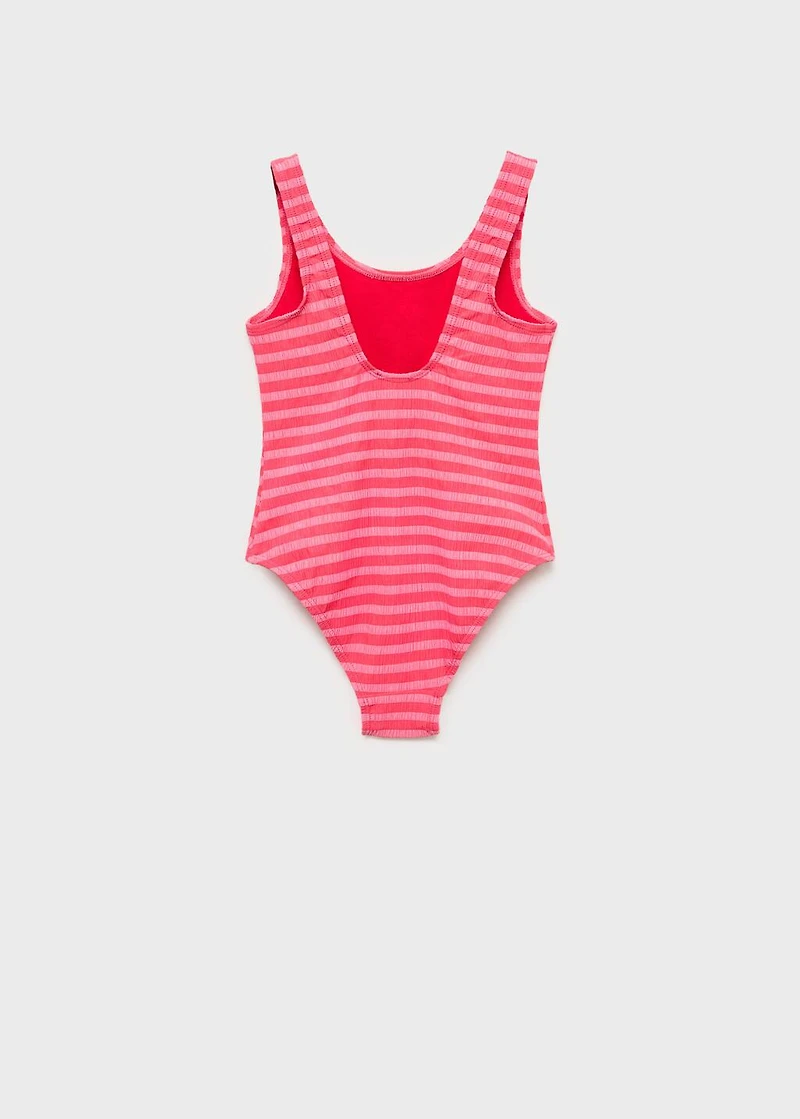 Striped swimsuit
