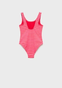 Striped swimsuit