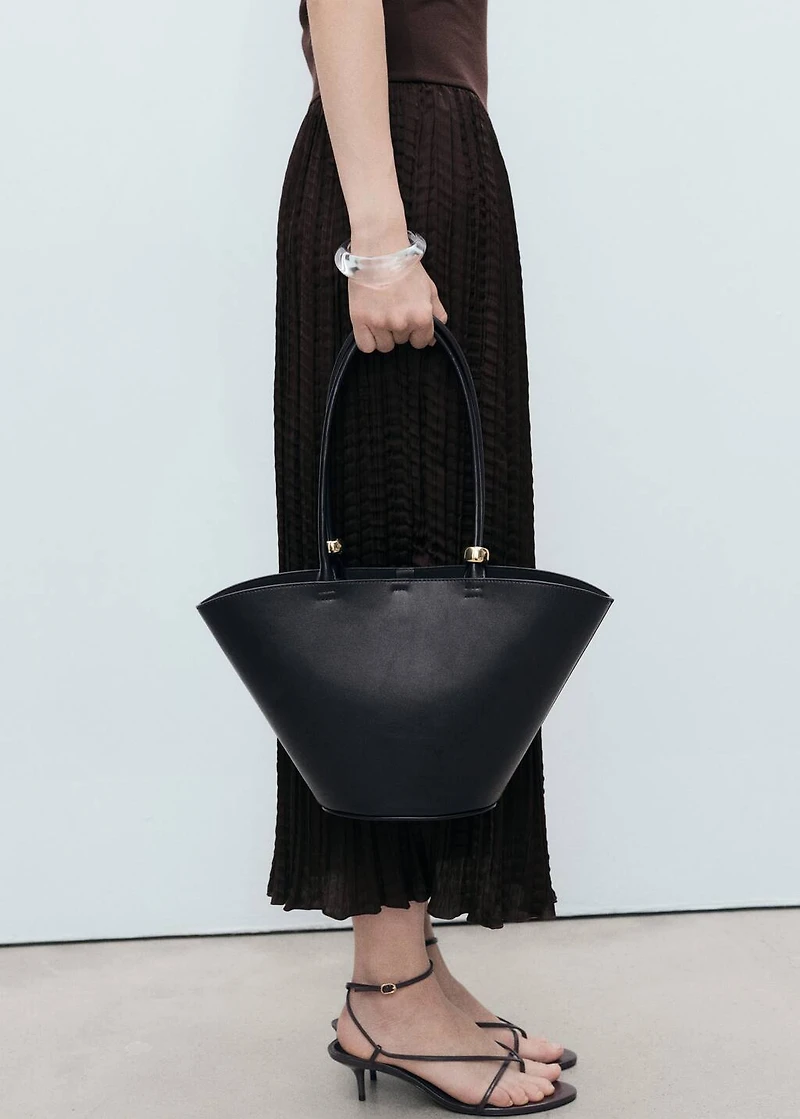 Combined-fabric long dress