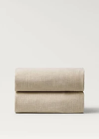 Soft reversible children's blanket