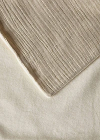 Soft reversible children's blanket