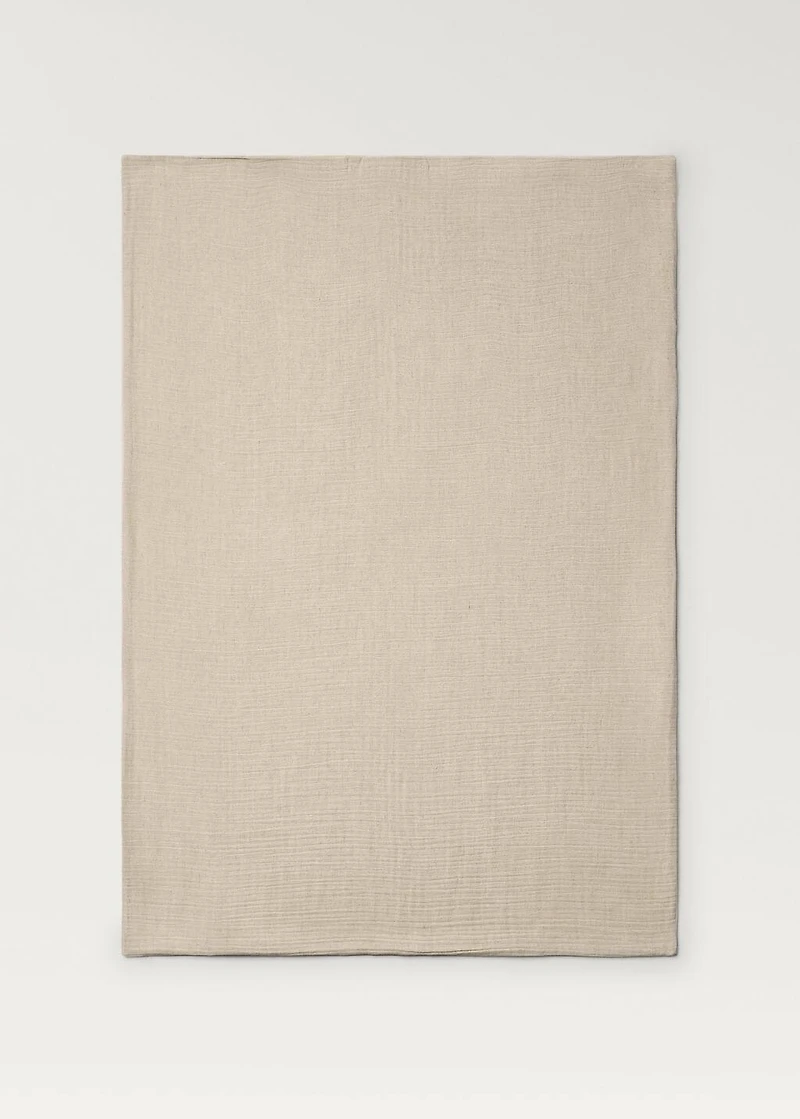 Soft reversible children's blanket