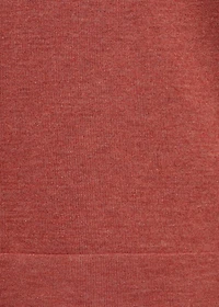 Round-neck knitted sweater