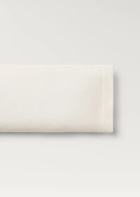 Percale cotton textured pillowcase 45x110 cm