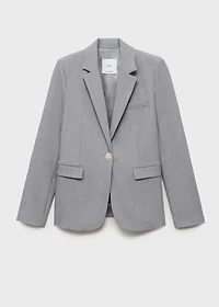 Fitted suit jacket