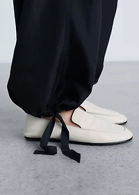 Cargo pants with adjustable hem