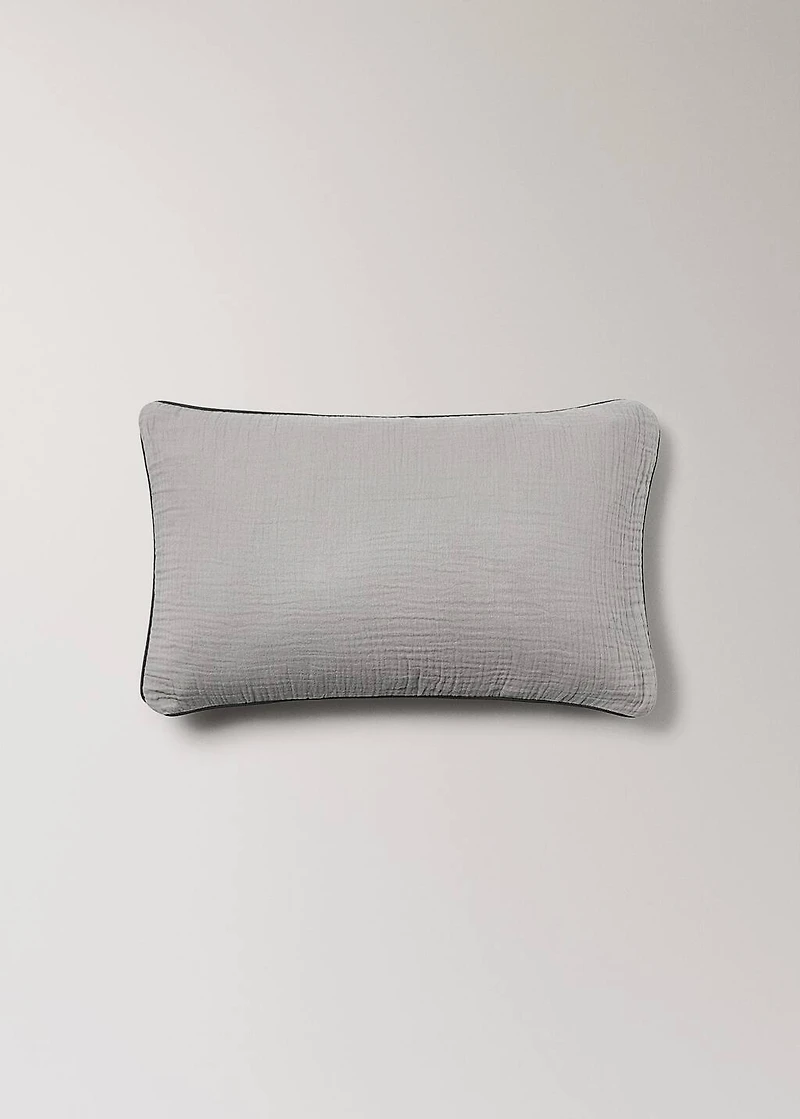 Chiffon cotton children’s pillowcase with vivid contrast 30x50 cm
