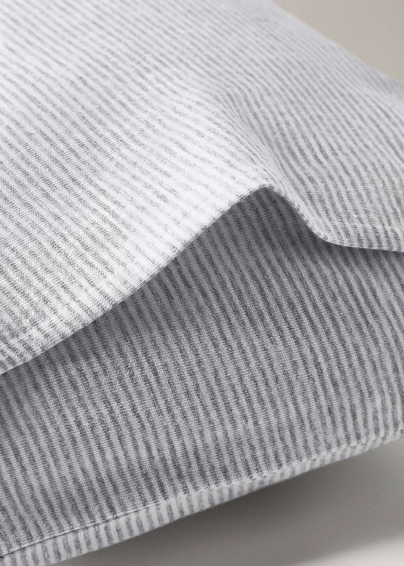 Cotton striped children’s pillowcase 45x110 cm